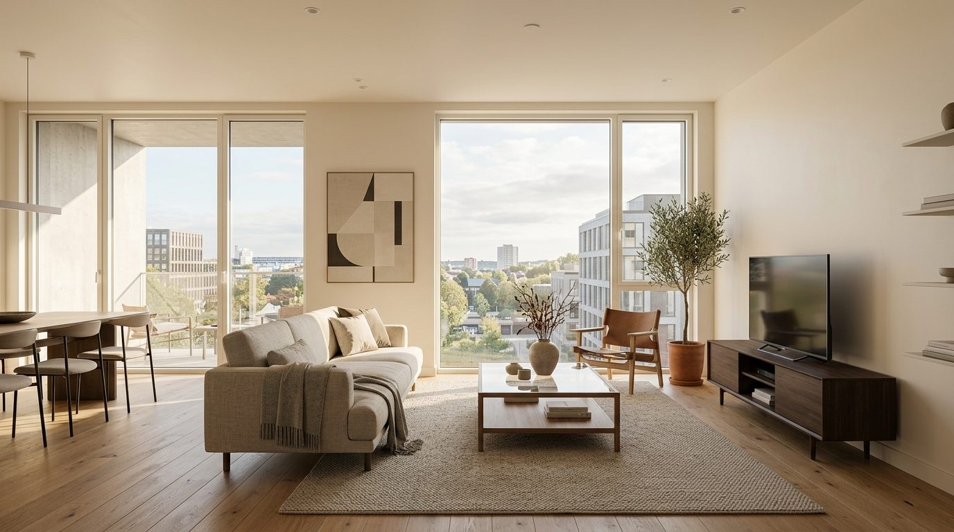 Appartement meublé contemporain et lumineux éligible au statut LMNP