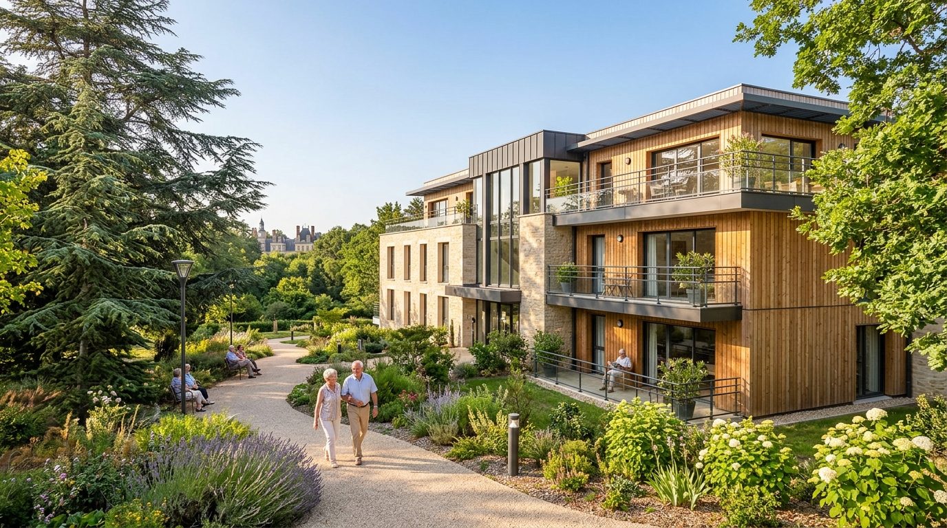 Résidence du Cèdre à Fontainebleau-Avon : l’investissement senior sécurisé